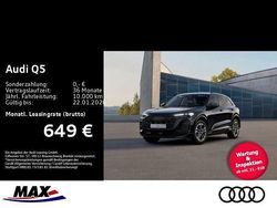 Mythosschwarz metallic Neu 2026 Audi Q5 S-Line SUV | 59.980 €