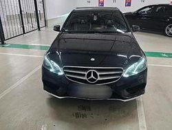 Schwarz Gebraucht 2014 Mercedes E250 AMG line Limousine | 17.900 € (Fairer Preis)