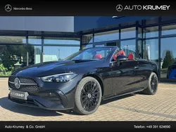 Schwarz Gebraucht 2024 Mercedes CLE300 AMG line Cabrio | 73.400 €