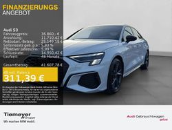 Gletscherweiß metallic Gebraucht 2024 Audi S3 Basis Limousine | 36.860 € (Superpreis)