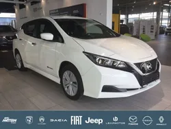 Weiß white (s) Gebraucht 2019 Nissan Leaf Kleinwagen | 13.989 € (Fairer Preis)