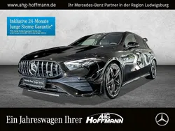 Schwarz Gebraucht 2024 Mercedes A35 AMG Night Limousine | 53.925 € (Teuer)