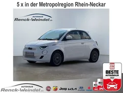 Arktis weiß) (weiss Gebraucht 2021 Fiat 500e Icon Kleinwagen | 19.989 € (Etwas zu teuer)