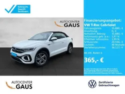 Weiß Gebraucht 2024 VW T-Roc Cabriolet R-line Cabrio | 35.880 € (Fairer Preis)