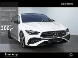 Weiß unilack polarweiß Gebraucht 2024 Mercedes CLA200 AMG Limousine | 35.820 € (Fairer Preis)