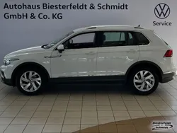 Pure white Gebraucht 2022 VW Tiguan Elegance SUV | 29.990 € (Guter Preis)