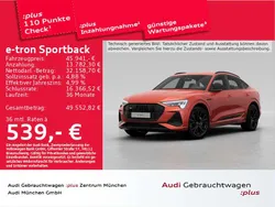 Catalunyarot metallic Gebraucht 2021 Audi e-tron S-Line SUV | 45.941 € (Teuer)