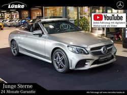 Mojavesilber Gebraucht 2021 Mercedes C300 AMG line Cabrio | 45.900 € (Teuer)