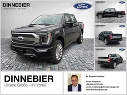 Schwarz (metallic) Gebraucht 2023 Ford F-150 Limited Abholung | 75.995 € (Superpreis)