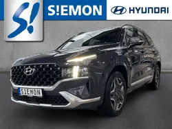 Blau Gebraucht 2021 Hyundai Santa Fe Signature SUV | 27.930 € (Guter Preis)