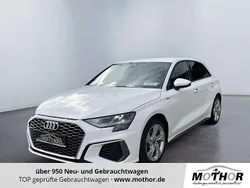 Weiß Gebraucht 2024 Audi A3 Sportback S-Line Limousine | 23.980 € (Superpreis)
