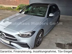 Hightechsilbermetallic Gebraucht 2023 Mercedes C200 AMG line Kombi | 39.950 € (Fairer Preis)
