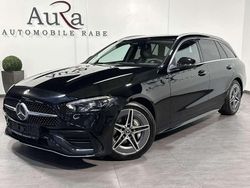 Schwarz Gebraucht 2022 Mercedes C200 AMG line Kombi | 32.449 € (Etwas zu teuer)