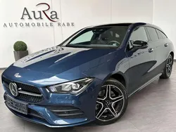 Denimblau Gebraucht 2021 Mercedes CLA250e AMG line Limousine | 29.449 € (Guter Preis)