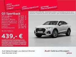 Weiß Gebraucht 2022 Audi Q3 Sportback S-Line SUV | 36.879 € (Fairer Preis)