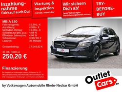 Schwarz Gebraucht 2016 Mercedes A180 Style Limousine | 15.991 € (Fairer Preis)