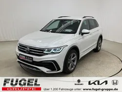 Oryxweiß perlmutteffekt Gebraucht 2021 VW Tiguan R-line SUV | 31.949 € (Guter Preis)