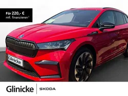 Velvet rot metallic Gebraucht 2021 Skoda Enyaq iV SportLine SUV | 33.550 € (Fairer Preis)
