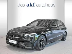 Obsidianschwarz metalliclack Gebraucht 2024 Mercedes C180 AMG line Kombi | 39.950 € (Etwas zu teuer)