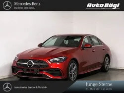 Designo hyazinthrot (metallic) Gebraucht 2021 Mercedes C300e AMG Limousine | 41.700 € (Etwas zu teuer)
