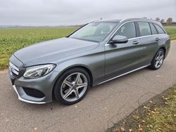 Grau Gebraucht 2017 Mercedes C250 AMG line Kombi | 22.500 € (Etwas zu teuer)