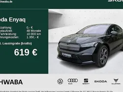 Schwarz Neu 2025 Skoda Enyaq iV SportLine SUV | 55.560 € (Fairer Preis)