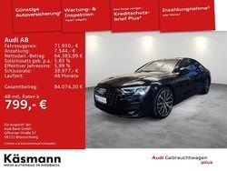 Mythosschwarz metallic Gebraucht 2024 Audi A8 S-Line Limousine | 71.930 € (Superpreis)
