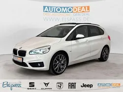 Alpinweiss iii Gebraucht 2017 BMW 218 Active Tourer Sport Line Van / Kleinbus | 17.222 € (Fairer Preis)