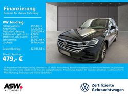 Deep black perleffekt Gebraucht 2019 VW Touareg Basis SUV | 39.530 € (Fairer Preis)