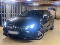 Schwarz Gebraucht 2017 Mercedes A200 AMG Kleinwagen | 12.999 € (Guter Preis)