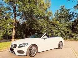 Weiß Gebraucht 2017 Mercedes C300 AMG line Cabrio | 28.900 € (Fairer Preis)