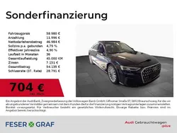 Brillantschwarz Gebraucht 2023 Audi A8 Ambiente Limousine | 58.980 €