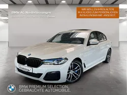 Weiß Gebraucht 2022 BMW 540 Shadowline Limousine | 52.990 € (Etwas zu teuer)