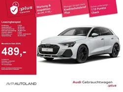 Weiß Gebraucht 2024 Audi A3 Sportback S-Line Limousine | 38.990 € (Fairer Preis)
