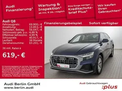 Navarrablau metallic Gebraucht 2022 Audi Q8 Ambiente SUV | 69.900 € (Fairer Preis)