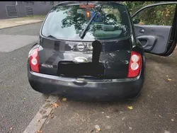 Schwarz Gebraucht 2004 Nissan Micra Visia Kleinwagen | 900 € (Superpreis)