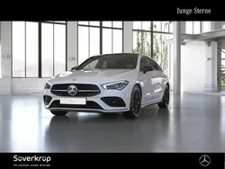 Weiß Gebraucht 2021 Mercedes CLA250e Shooting Brake AMG Kombi | 24.920 € (Fairer Preis)