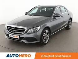 Grau Gebraucht 2017 Mercedes C180 Exclusive Limousine | 20.470 € (Fairer Preis)