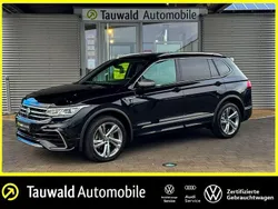 Schwarz (deep black perleffekt) Gebraucht 2024 VW Tiguan Allspace R-line SUV | 40.950 € (Guter Preis)