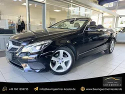 Obsidianschwarz metalliclack Gebraucht 2015 Mercedes E200 Cabrio | 22.480 € (Etwas zu teuer)
