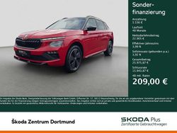 Velvetrot metallic/schwarzmagi Gebraucht 2025 Skoda Kamiq Monte Carlo SUV | 28.441 € (Etwas zu teuer)
