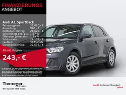 Manhattangrau metallic Gebraucht 2024 Audi A1 Sportback Advanced Plus Kleinwagen | 23.910 € (Superpreis)