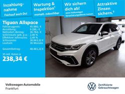 Oryxweiß perlmutteffekt Gebraucht 2024 VW Tiguan Allspace R-line SUV | 45.980 € (Etwas zu teuer)