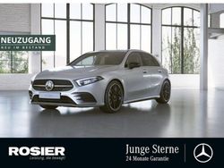 Weiss / digitalweiss (metallic) Gebraucht 2021 Mercedes 200 AMG Coupé | 27.435 € (Superpreis)