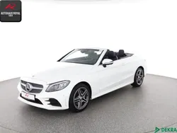 Weiß Gebraucht 2018 Mercedes C220 AMG Cabrio | 32.880 € (Fairer Preis)