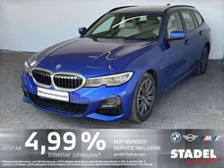 Portimao blau metallic Gebraucht 2022 BMW 330e M Sport Kombi | 32.888 € (Superpreis)