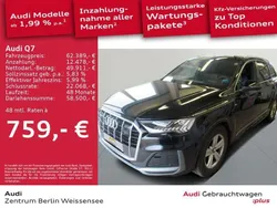 Mythosschwarz metallic Gebraucht 2021 Audi Q7 Ambiente SUV | 62.389 € (Fairer Preis)