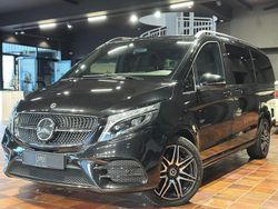 Obsidianschwarz metallic mb 91 Gebraucht 2021 Mercedes V300 AMG line Van / Kleinbus | 58.850 € (Fairer Preis)