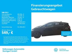Schwarz Gebraucht 2025 VW ID.3 GTX Kleinwagen | 46.930 €