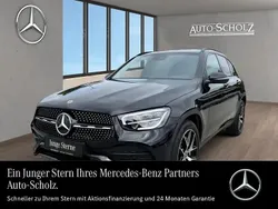 Metalliclack obsidianschwarz Gebraucht 2022 Mercedes GLC300 AMG | 45.442 € (Superpreis)